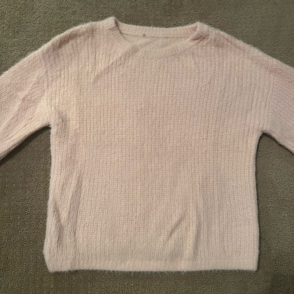 Lulus light pink sweater size small